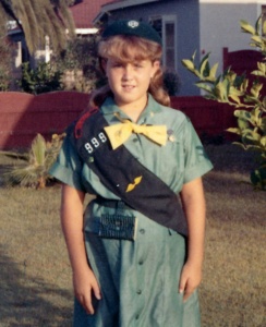 Margien Burns Junior Girl Scout-Troop 999 9 yrs